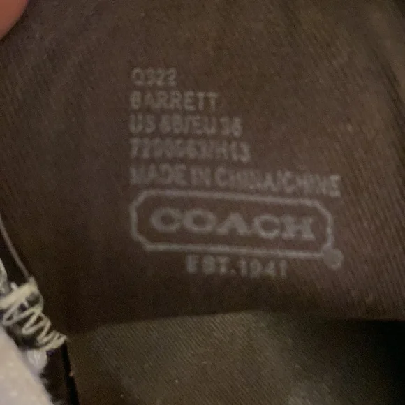 Coach sneakers - Picture 4 of 6